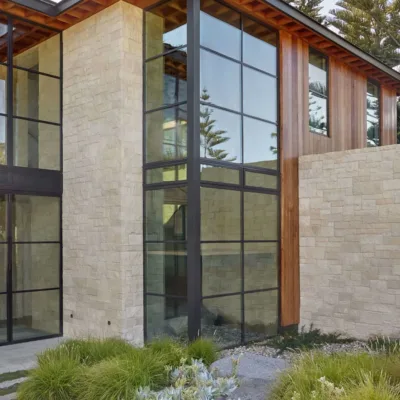 Jada corner windows exterior view